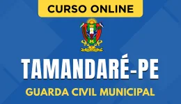 Capa do produto Curso Prefeitura de Tamandaré - PE - Guarda Civil Municipal